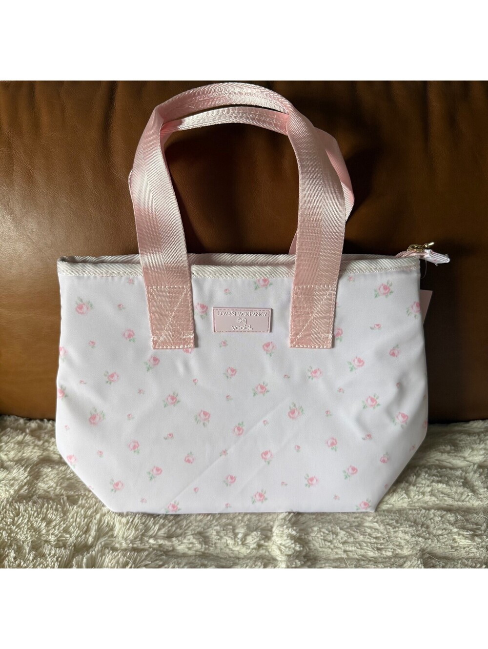 LoveShackFancy x Target Yoobi Blooming Heirloom Lunch Tote